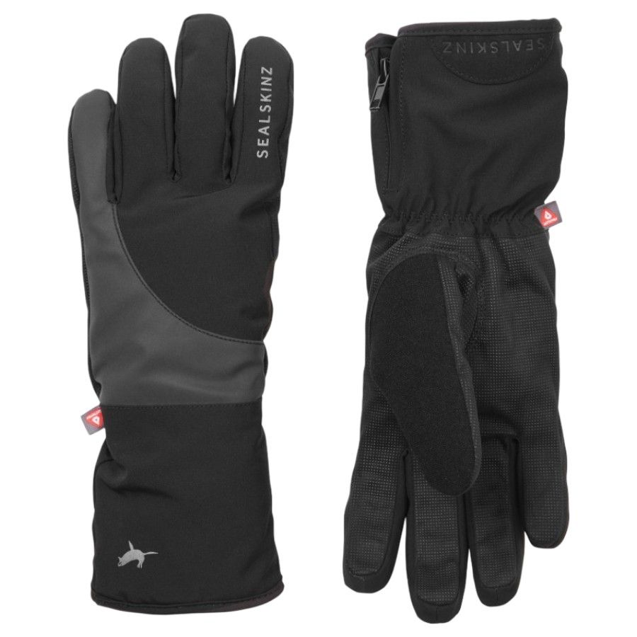 Sealskinz Marsham, ski gloves, black
