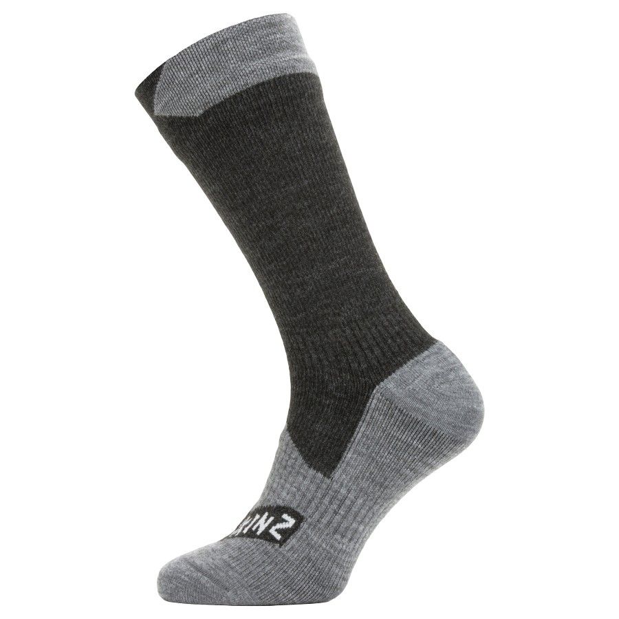 Sealskinz Raynham, meias, preto