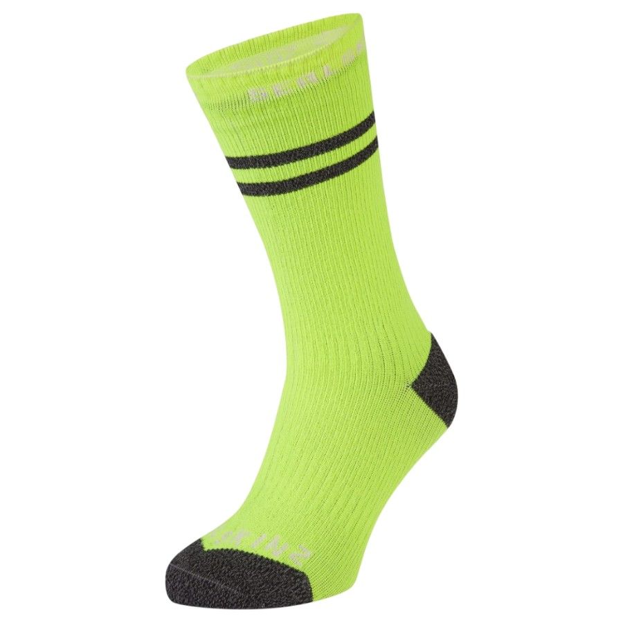 Sealskinz Scoulton, strømper, neon gul