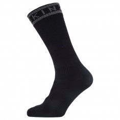 Sealskinz Scoulton, strømper, sort/grå