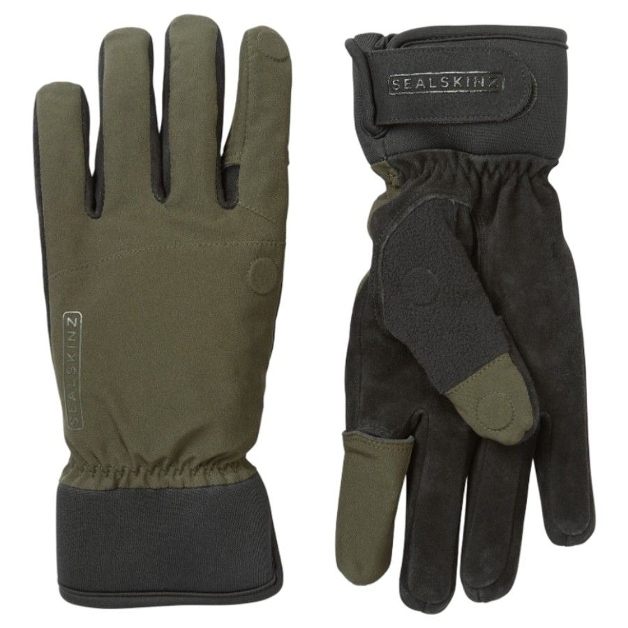 Sealskinz Stanford, rukavice, zelené