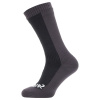 Sealskinz Starston, ponožky, čierna/sivá