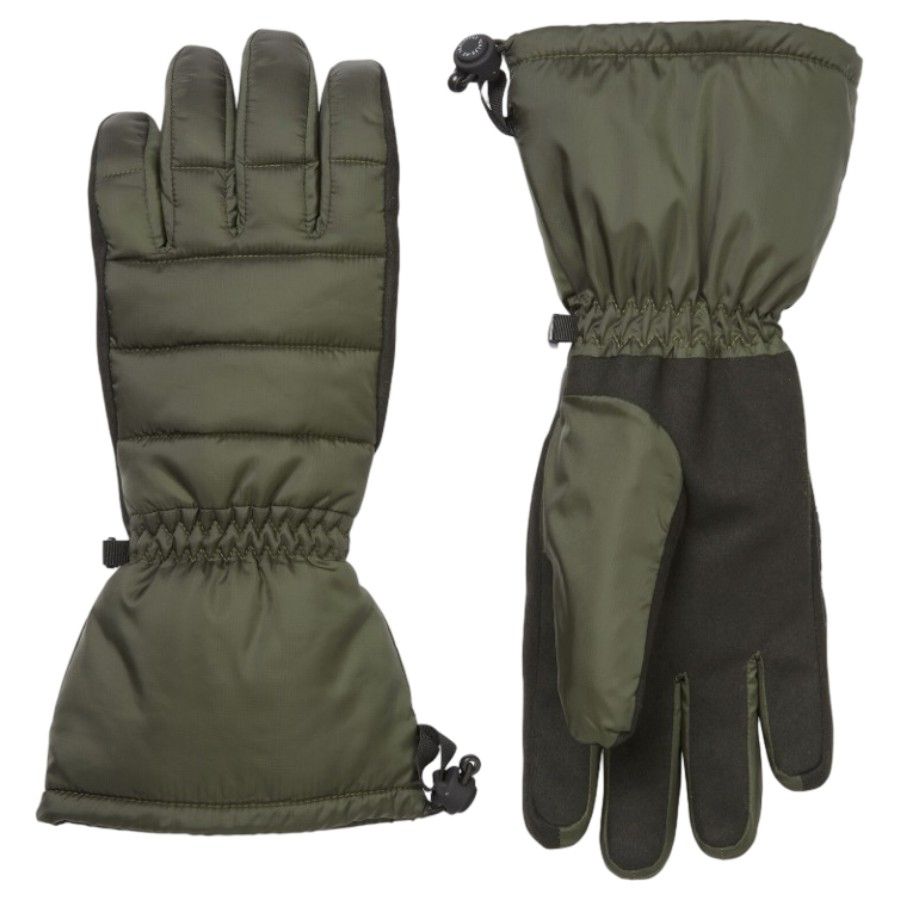 Sealskinz Tivetshall, ski gloves, green