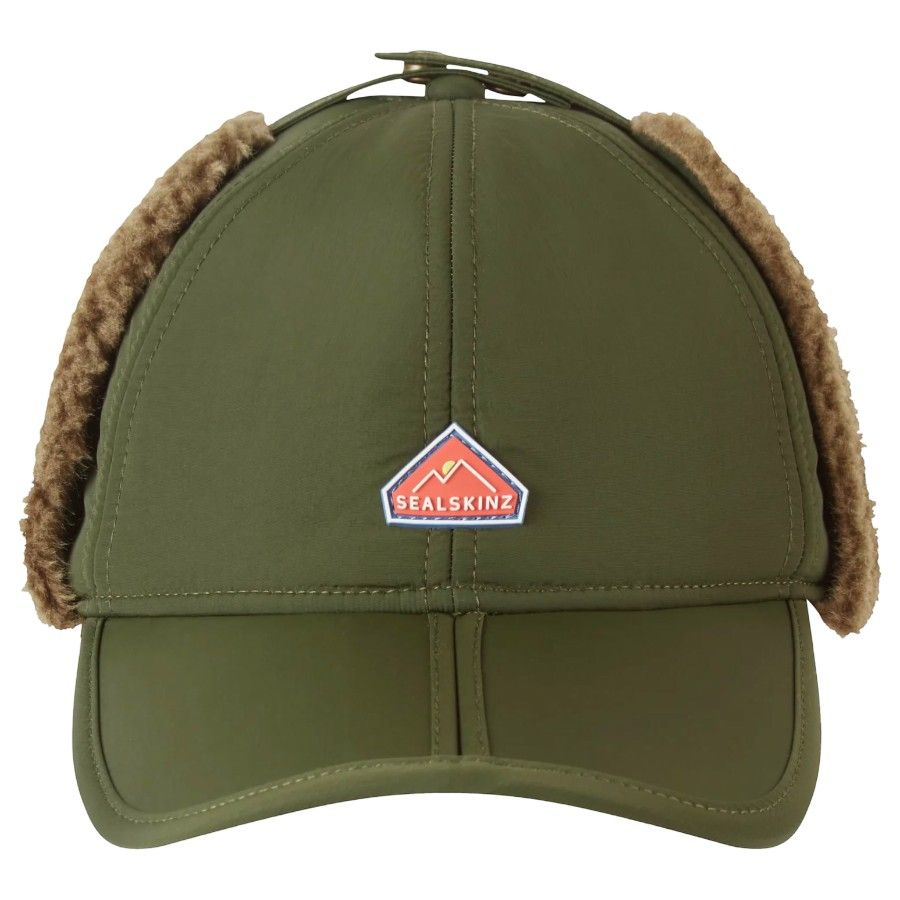 Sealskinz Upton, gorro acolchado, verde