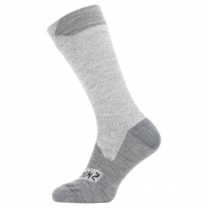 Sealskinz WP All Weather Mid Sock, șosete, gri