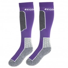 Seger Racer, Ski Socks, 2-pair, purple