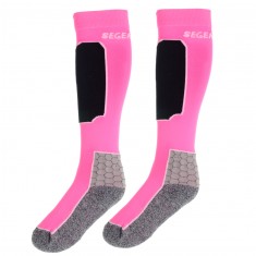 Seger Racer, Ski Socks, 2-pair, pink
