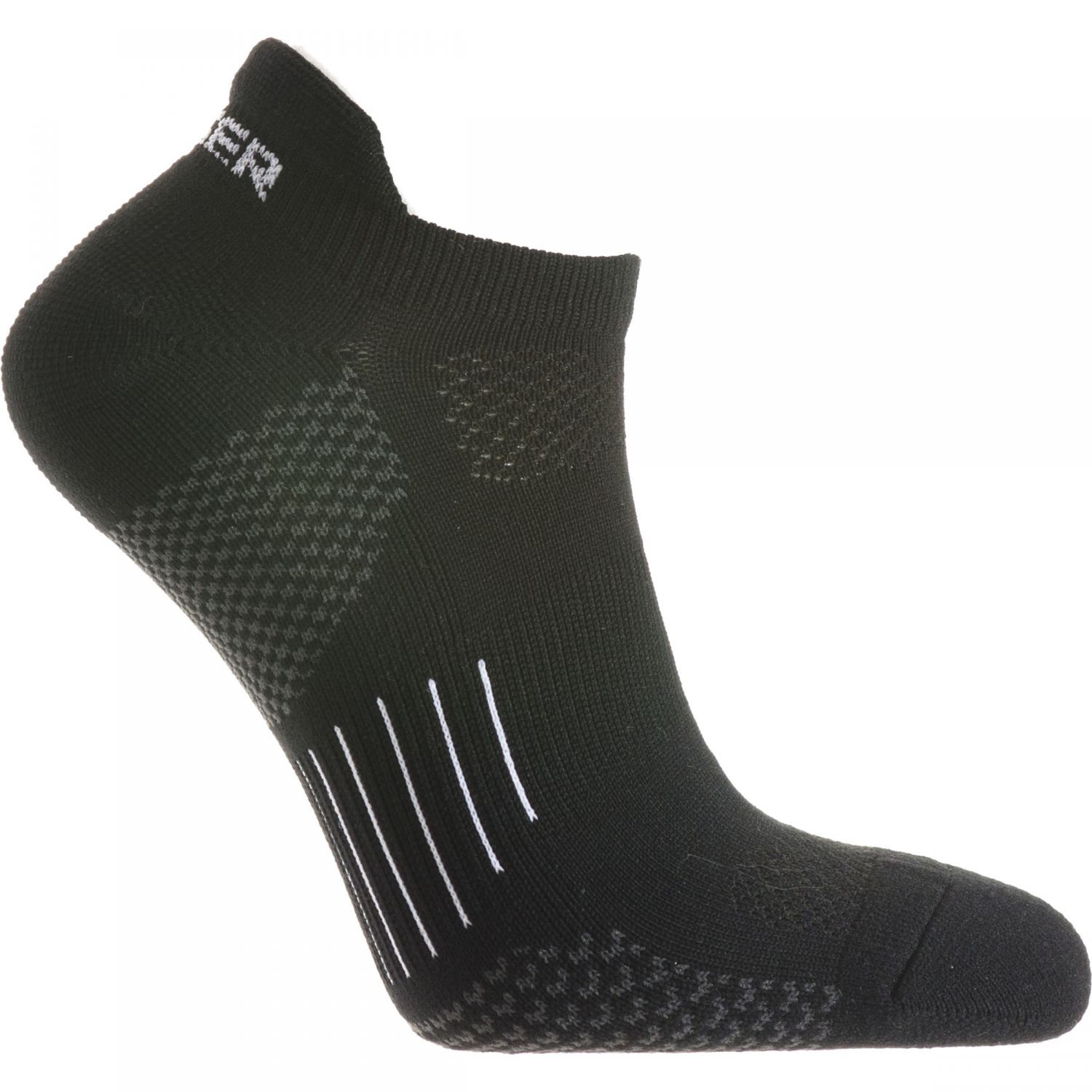 Seger Running Sneakers Short Coolmax, bežecké ponožky, čierne