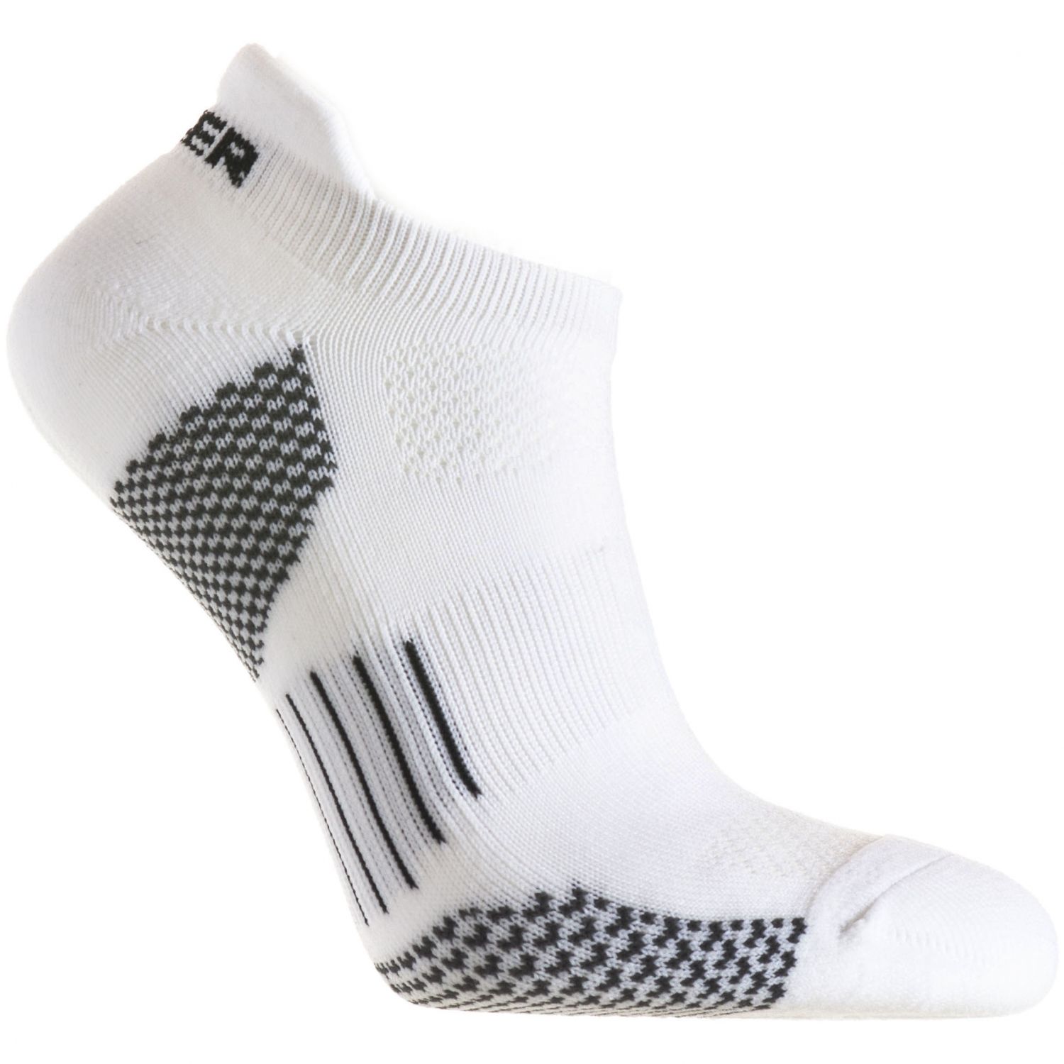 Seger Running Sneakers Short Coolmax, running socks, white