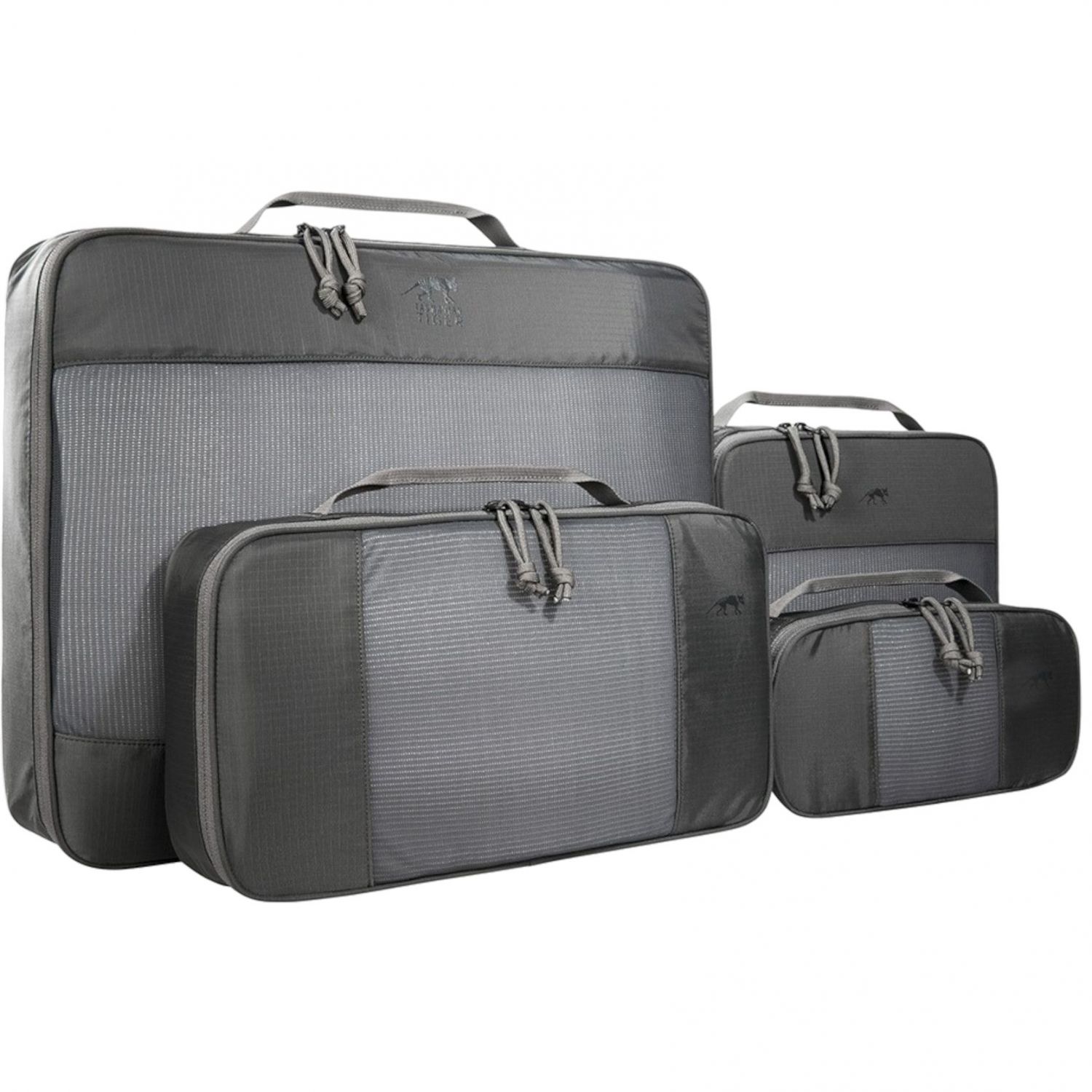 Set de buzunare din plasă Tasmanian Tiger XL, Set de buzunare, Gri