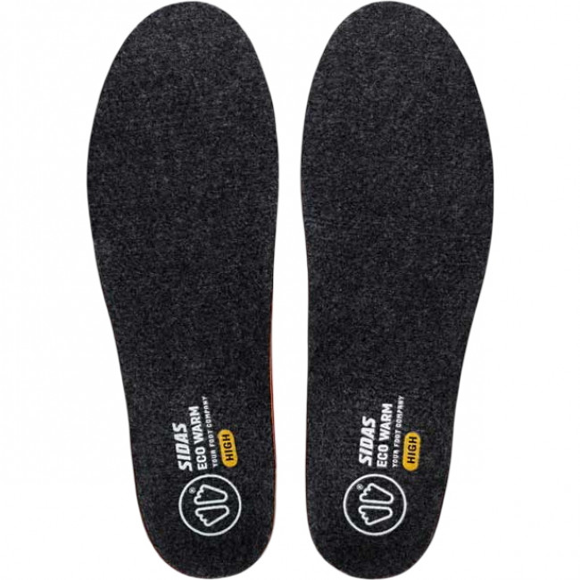 Sidas 3feet Eco Warm High, insole, black/red