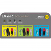Sidas 3feet Eco Warm High, insole, black/red