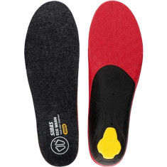 Sidas 3feet Eco Warm High, palmilha, preto/vermelho