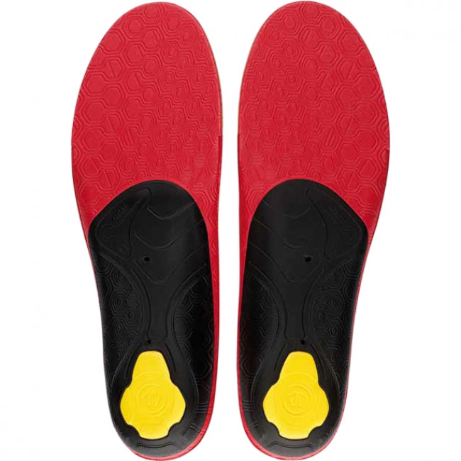 Sidas 3feet Eco Warm High, stielka, čierna/červená
