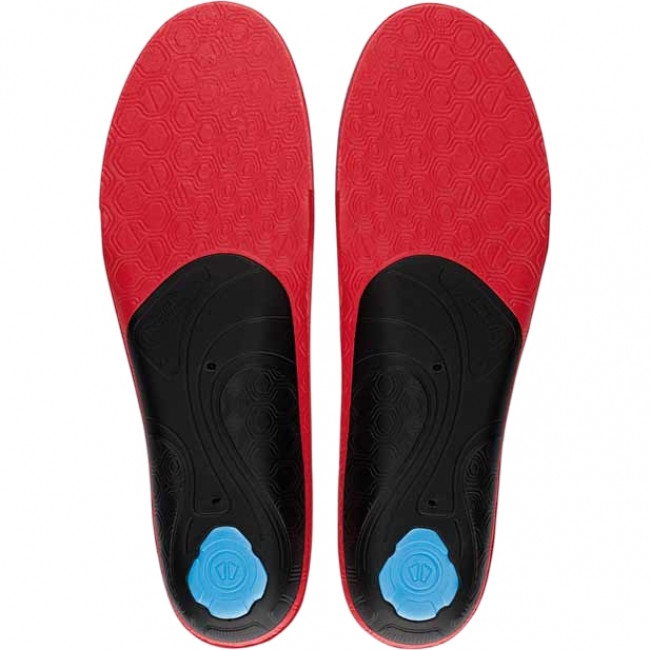 Sidas 3feet Eco Warm Low, stielka, čierna/červená