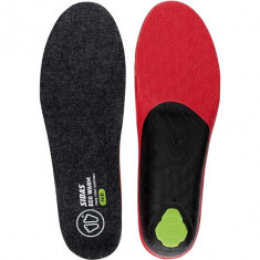 Sidas 3feet Eco Warm Mid, indlægssål, sort/rød