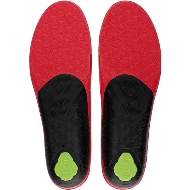 Sidas 3feet Eco Warm Mid, stielka, čierna/červená