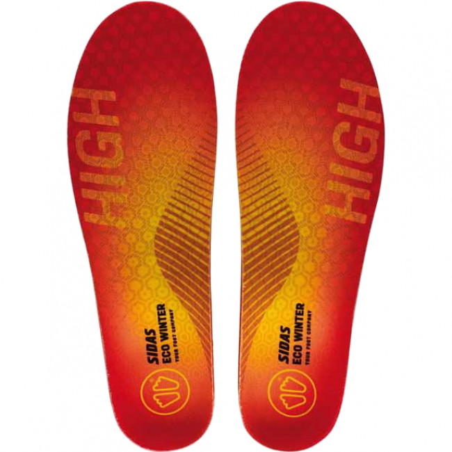 Sidas 3feet Eco Winter High, stielka, červená