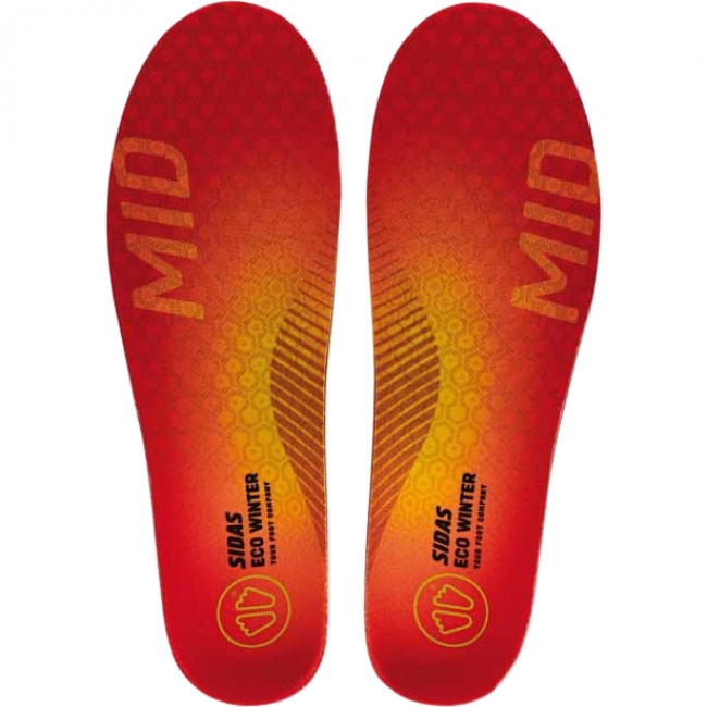 Sidas 3feet Eco Winter Mid, insole, red