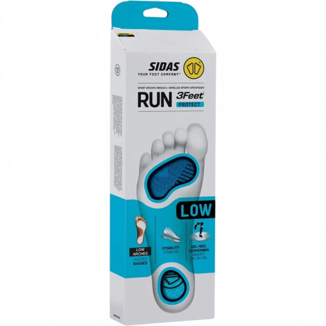 Sidas Run 3feet Protect Low, insole, blue