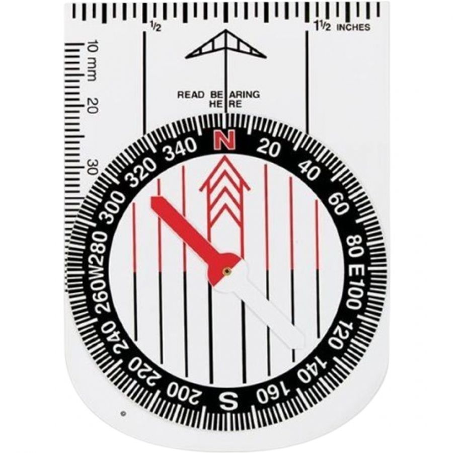 Silva Demo Compass, compass, white