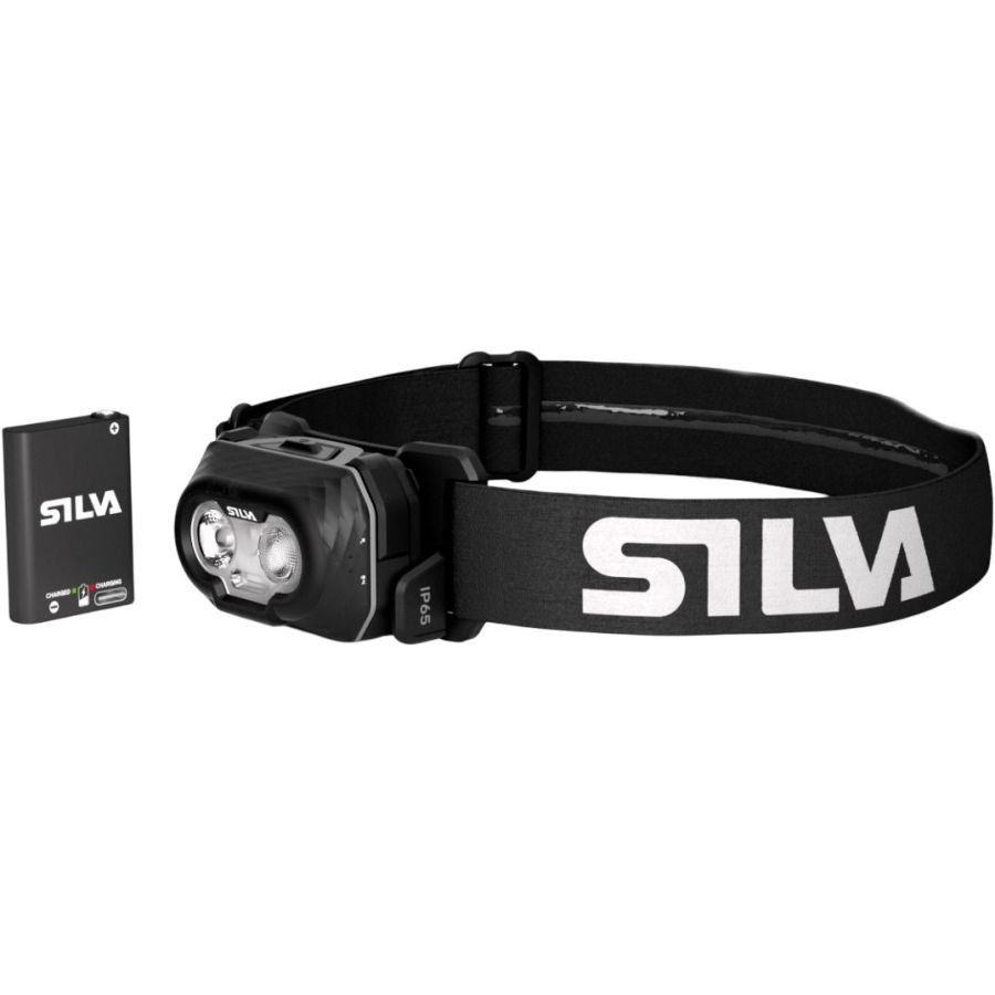 Silva Discover Hybrid, lampada frontale, nera