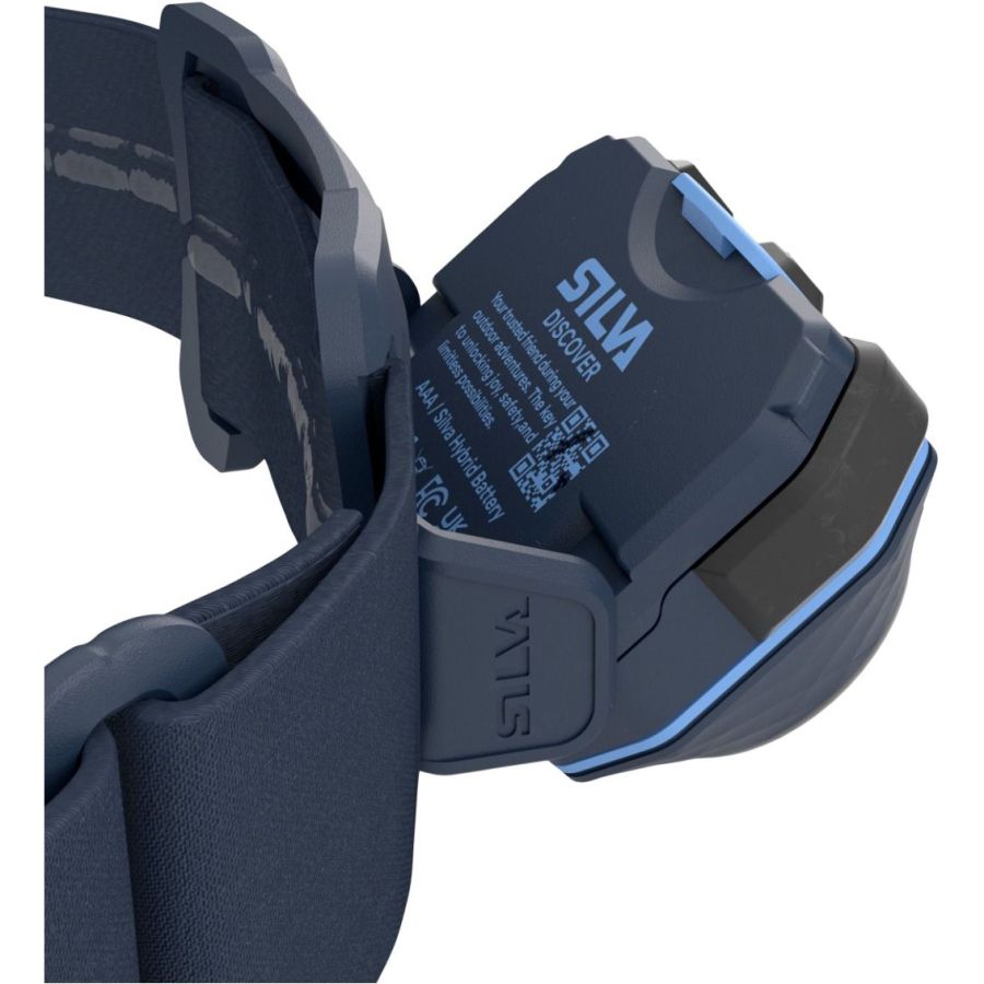Silva Discover, Stirnlampe, blau