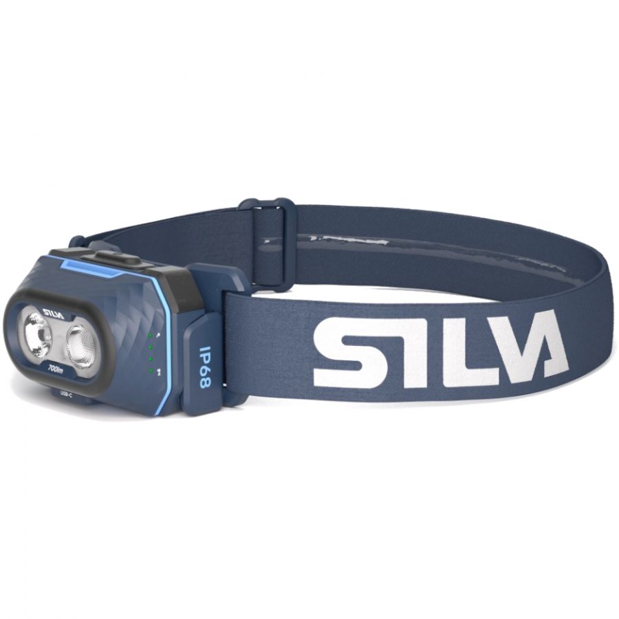 Silva Explore 5, otsalamppu, sininen