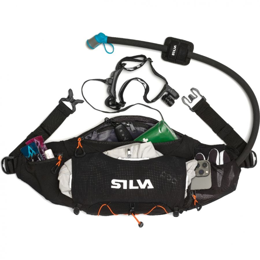 Silva Flex Belt 10, Midjeväska, Svart
