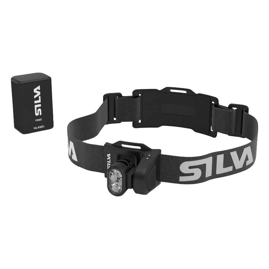 Silva Free 1200, XS, lampă frontală, negru
