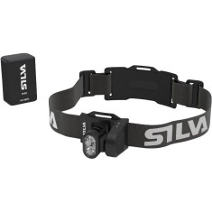 Silva Free 1200, XS, pandelampe, sort