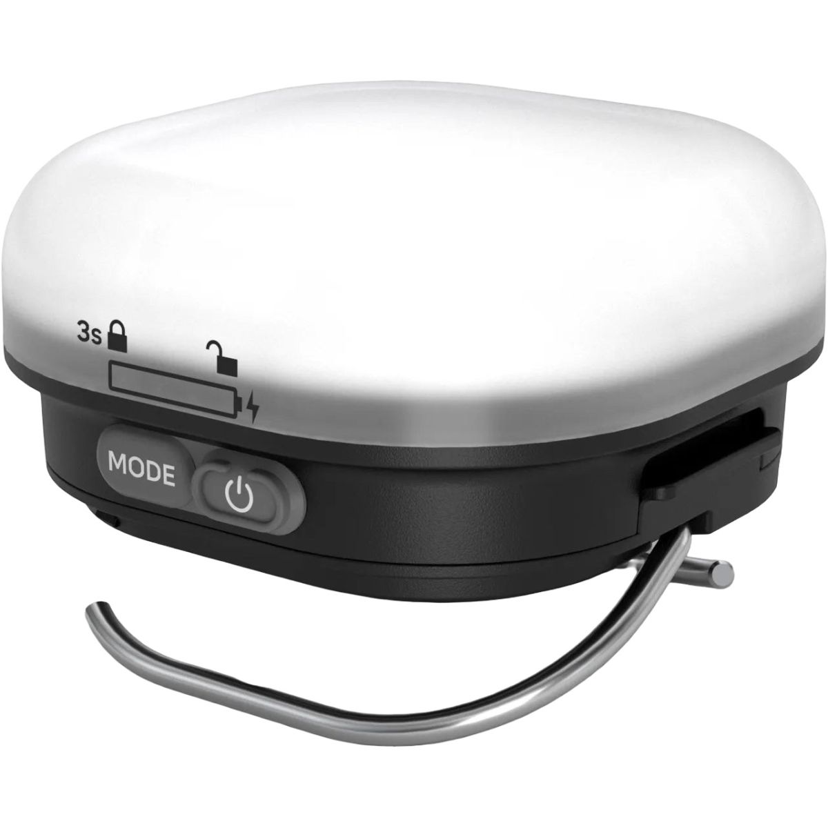 Silva Glow Black, lykta, svart