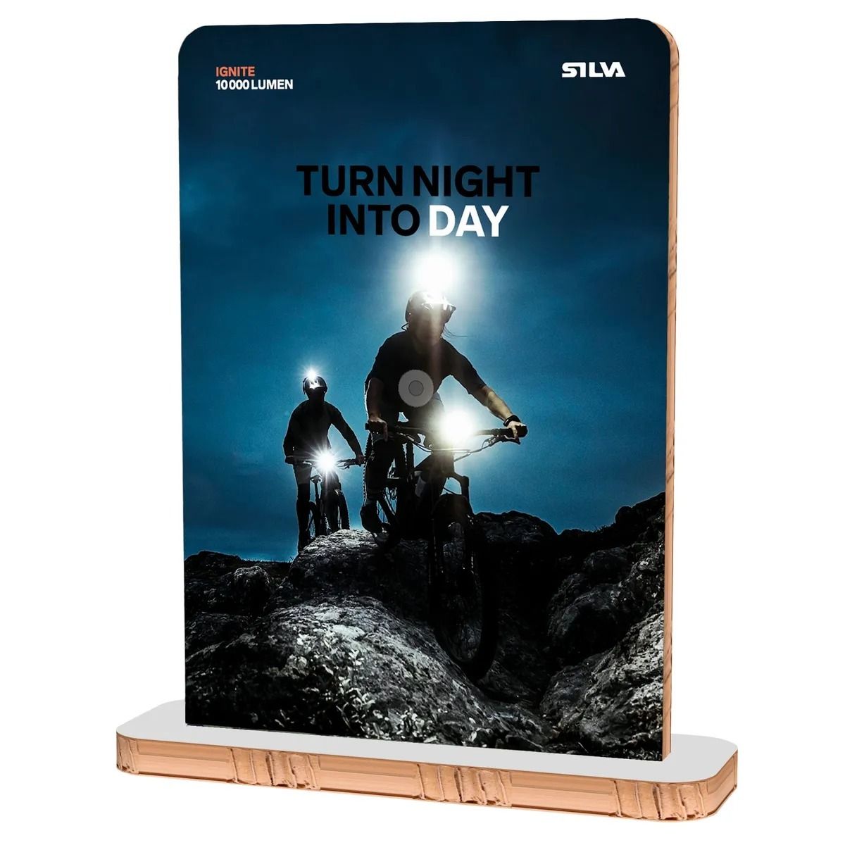 Silva Ignite A4 Desk Sign, placa de mesa