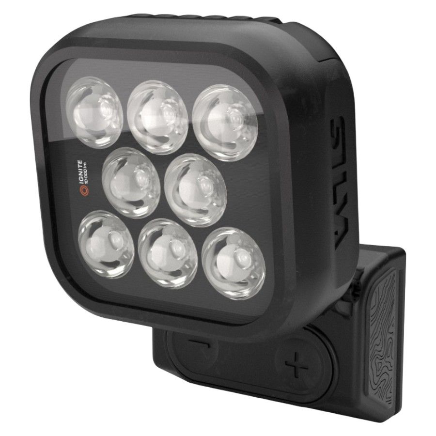 Silva Ignite, lampada frontale, nero