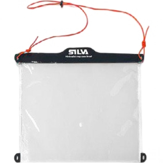 Silva Minimalist Card Bag, unisex, black/red