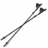 Silva Running poles carbon adjust 100-120cm, Trekking poles, Black