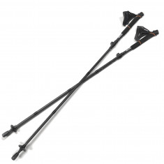 Silva Running poles carbon adjust 100-120cm, Trekkingstöcke, Schwarz