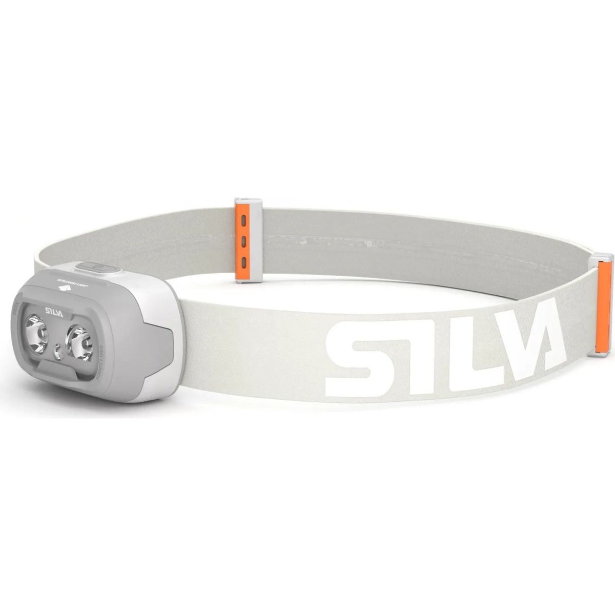 Silva Seek 450 Recharge, Whiteout, Stirnlampe, hellgrau