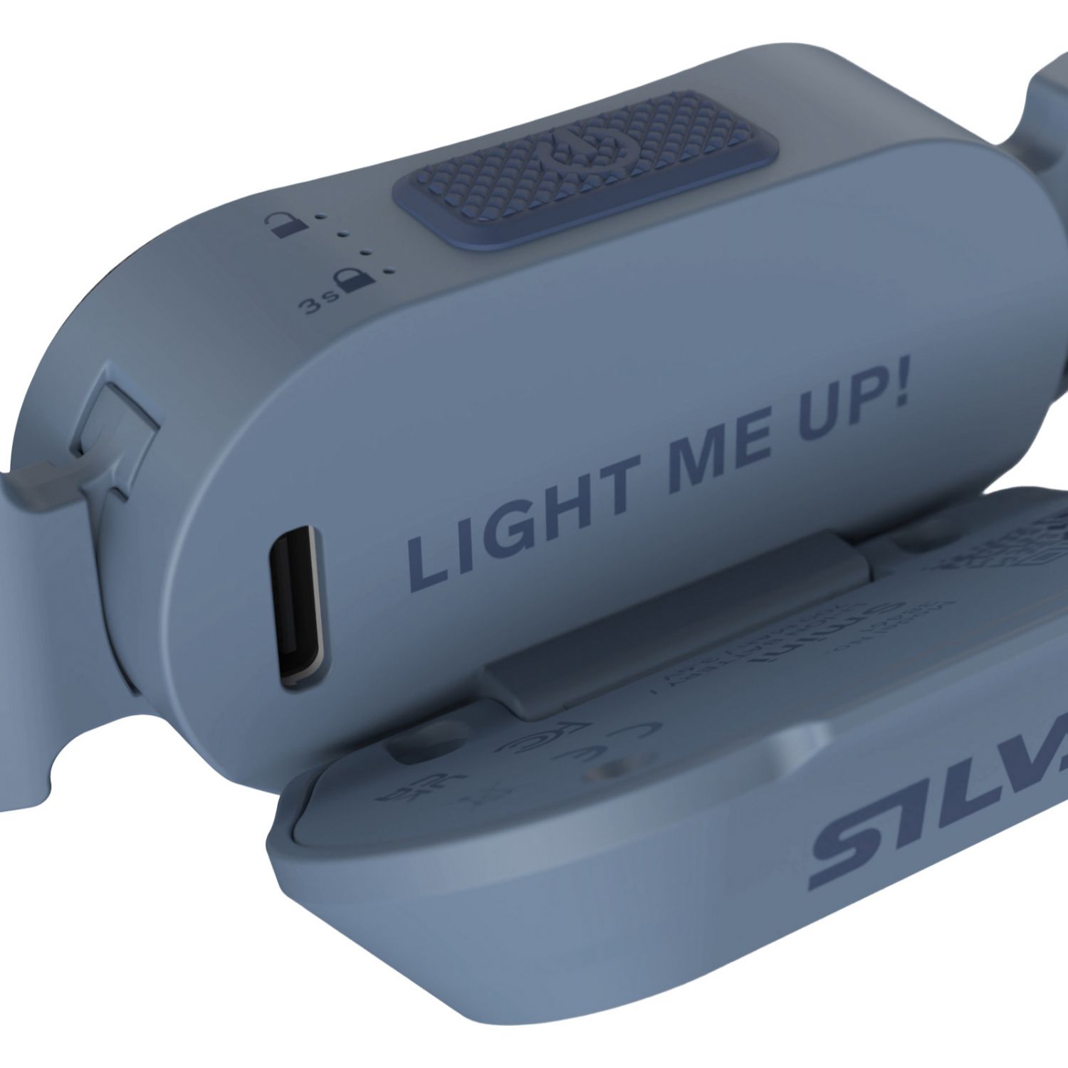 Silva Smini Fly, lanterna de cabeça, azul