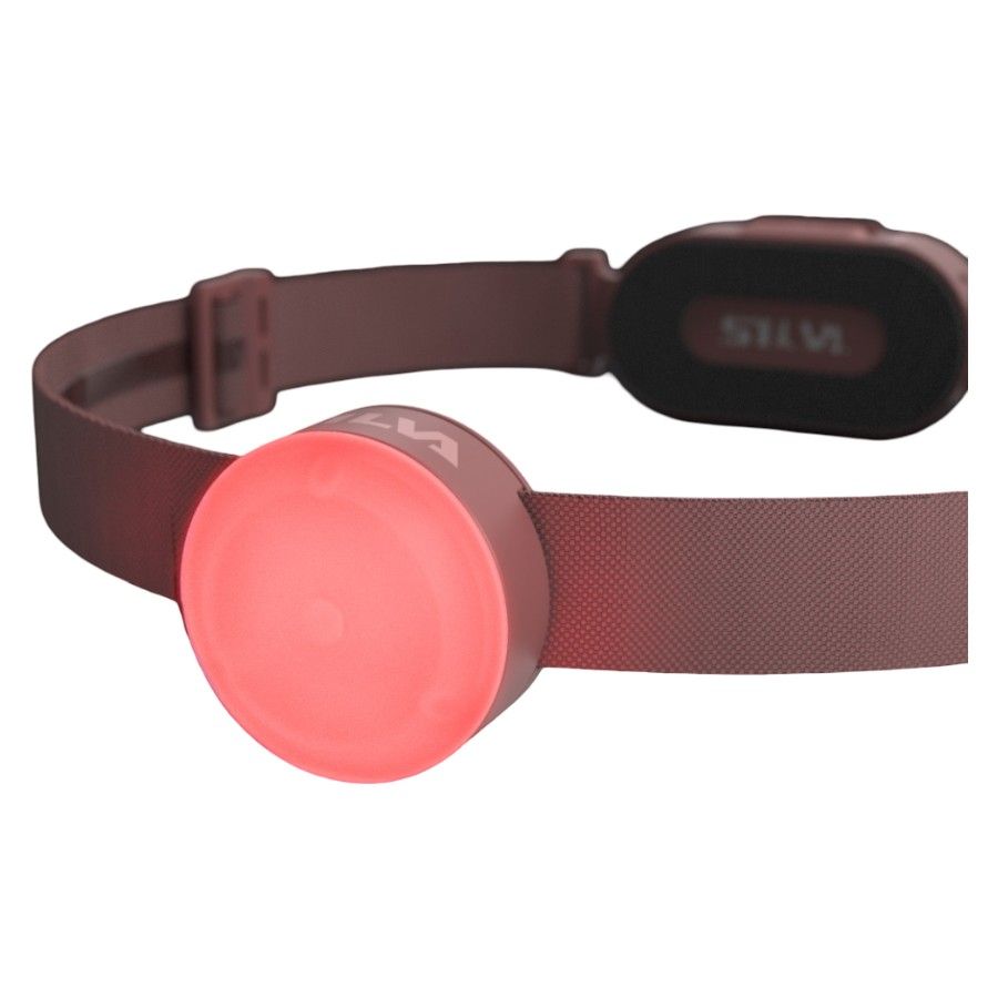 Silva Smini, lampada frontale, rosa