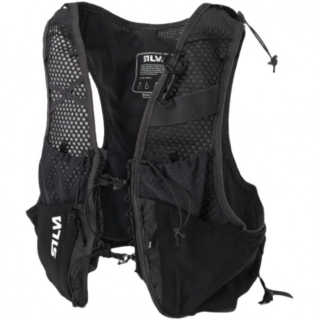 Silva Strive 10, bežecká vesta, unisex, čierna