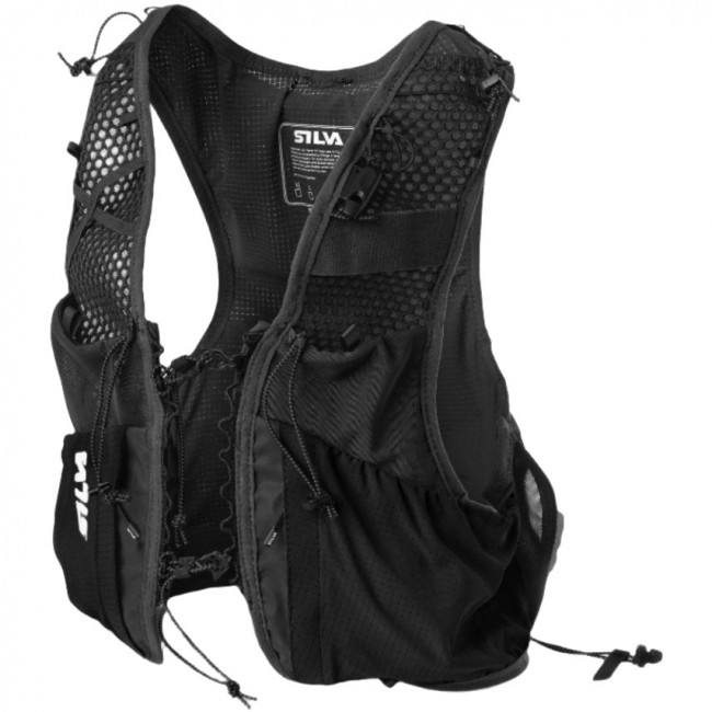 Silva Strive 5, bežecká vesta, unisex, čierna
