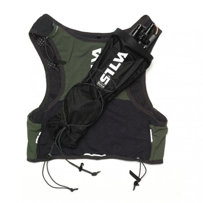 Silva Strive 5, bežecká vesta, unisex, zelená