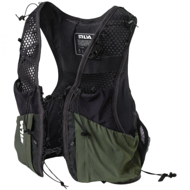 Silva Strive 5, bežecká vesta, unisex, zelená