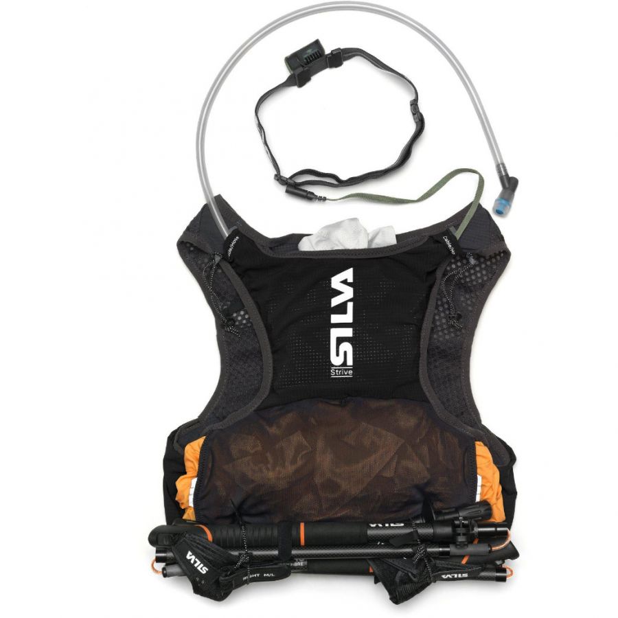 Silva Strive 5, colete de corrida, unissexo, preto