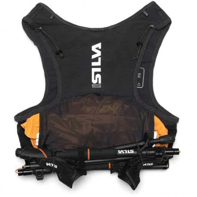 Silva Strive Fly, chaleco de correr, unisex, negro
