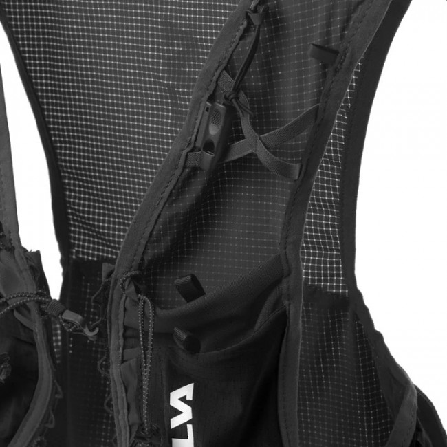 Silva Strive Fly, chaleco de correr, unisex, negro