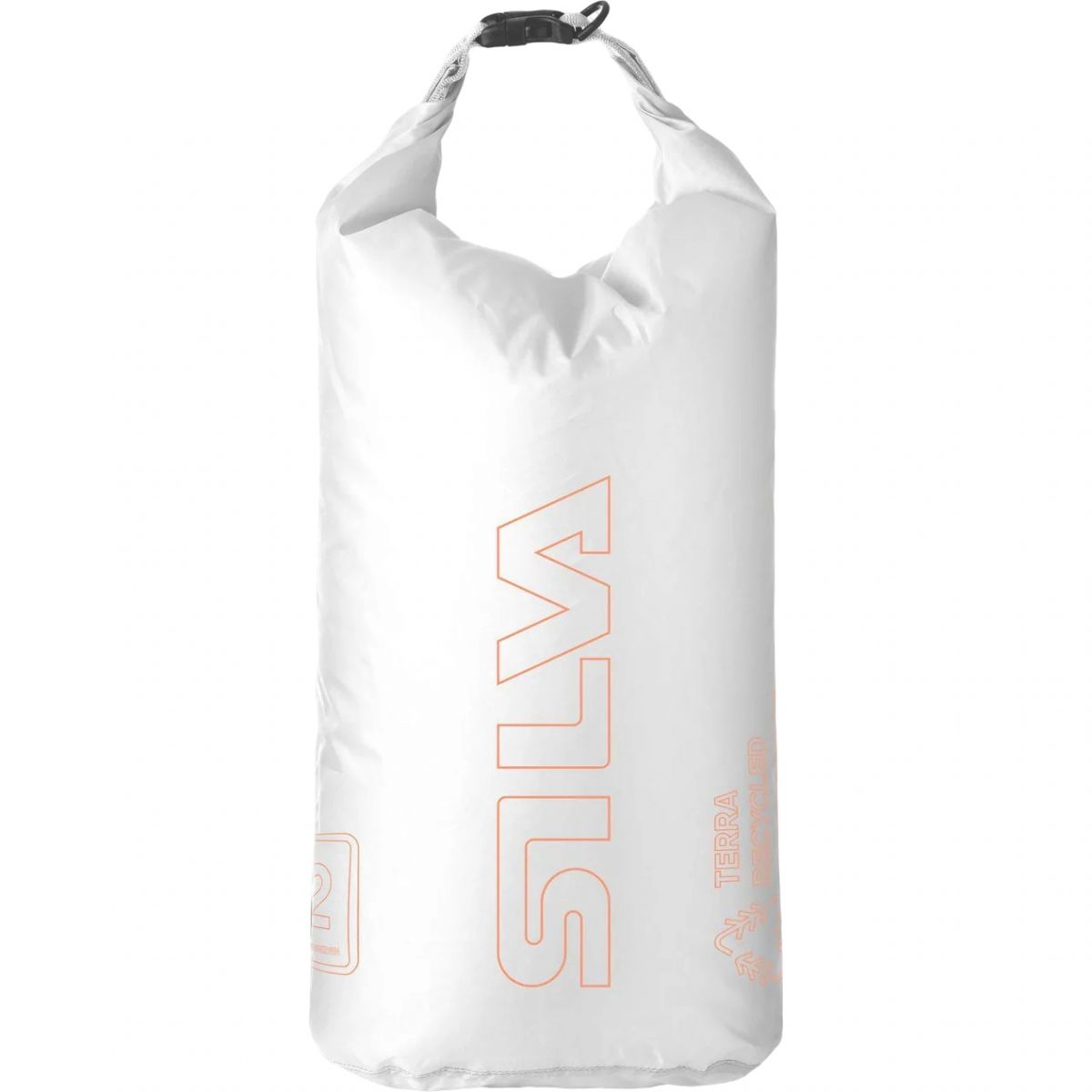 Silva Terra Dry Bag, vodotesný vak, 12 l, biely