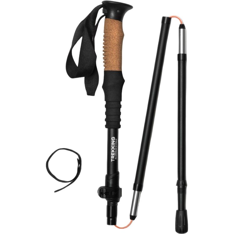 Silva Trekking Poles Aluminum Z-Fold, futóbotok, szürke