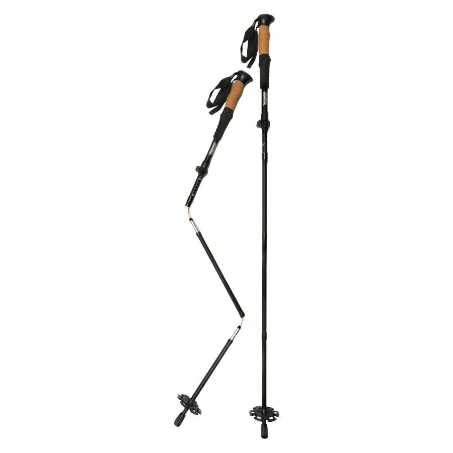 Silva Trekking Poles Aluminum Z-Fold, løbestave, grå